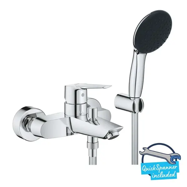Grohe QuickFix Start - Vanová baterie s příslušenstvím, chrom 25283002