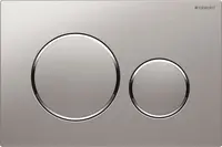 Geberit Sigma20 - Ovládací tlačítko splachování, lakovaný chrom mat/chrom 115.882.JQ.1