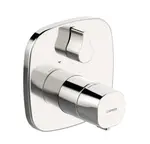 Hansa Living - Termostatická baterie pod omítku pro 2 spotřebiče, chrom 81149572