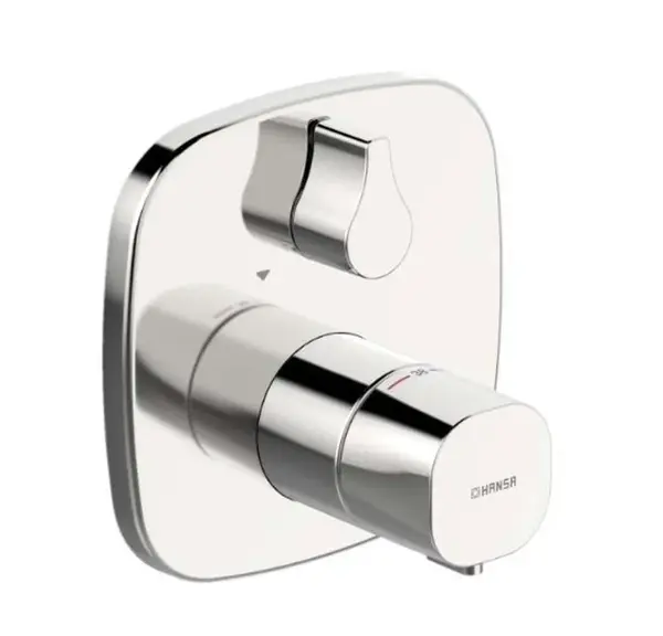 Hansa Living - Termostatická baterie pod omítku pro 2 spotřebiče, chrom 81149572