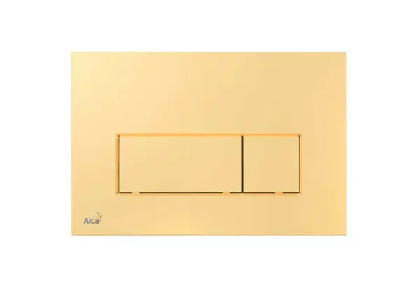 Alcadrain Thin - Ovládací tlačítko splachování, zlatá M575