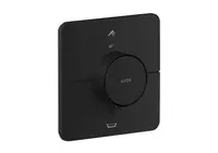 Axor ShowerSelect ID - Termostatická baterie pod omítku, pro 2 spotřebiče, matná černá 36755670
