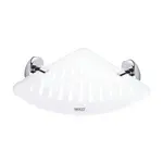 Nimco Unix - Rohová polička IXI s frézováním, chrom UN X212-26