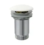 kielle Odtokové soupravy - Umyvadlová výpusť, ClickClack, kov, bílá 30901130