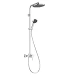 Hansgrohe Activera S - Sprchový set s baterií, průměr 24 cm, 2 proudy, EcoSmart, chrom 28875000