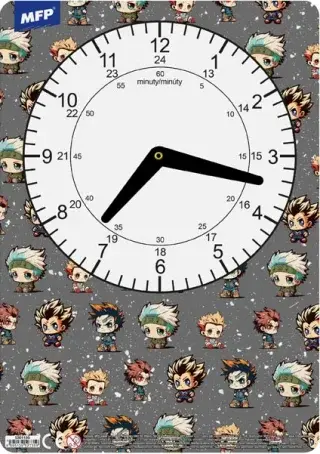 Dětské hodiny MFP mix s obrázkem boys