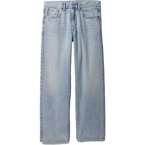 GAP V-RELAXED FIT SUPERSOFT LT GAVELSTON Pánské džíny relaxed, světle modrá, velikost