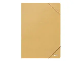 Složka M 3 klop.s gumou A4 béžová