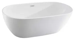 Aqualine Vane - Voľne stojaca vaňa Duoro, 180x80 cm, biela E1880