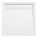 Polysan Vaničky - Sprchová vanička Arena, 90x90x4 cm, se záklopem, bílá 71601