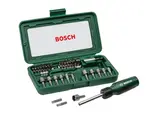 Bosch Príslušenstvo - 46-dielna súprava bitov a nástrčných kľúčov 2607019504