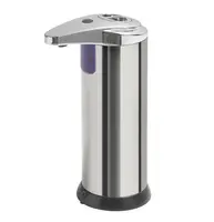 Aqualine - Dávkovač mýdla na postavení, lesklý nerez 06672