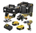 DeWALT Nářadí - 8dílná sada AKU nářadí, baterií a nabíječky DCK329P2T