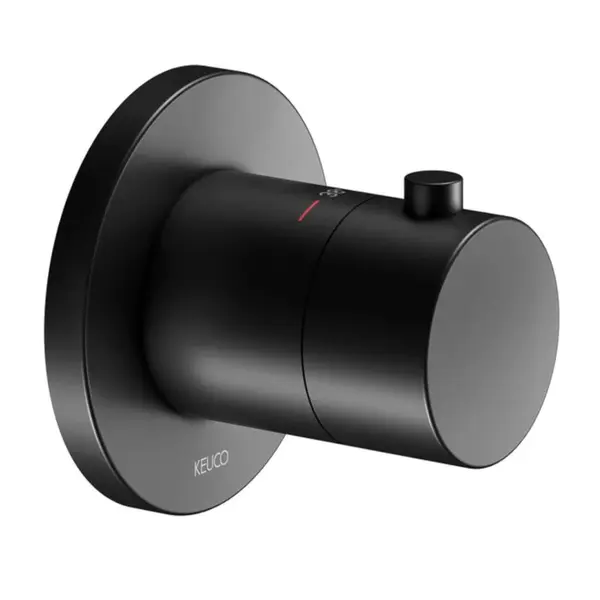Keuco IXMO - Termostatická batéria pod omietku, čierny chróm kefovaný 59553130001