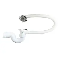 Mereo Odtokové súpravy - Vaňová odtoková a prepadová súprava, dĺžka 500 mm, chróm PR6011D