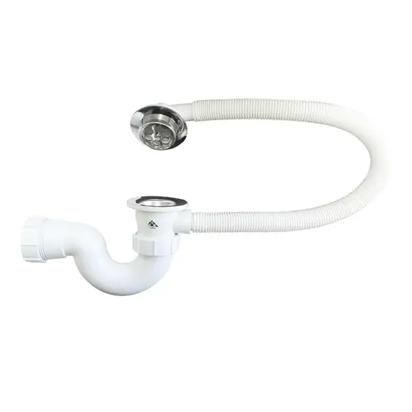 Mereo Odtokové súpravy - Vaňová odtoková a prepadová súprava, dĺžka 500 mm, chróm PR6011D