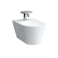 Laufen Kartell - Závesný bidet, zadný prívod, biela H8303310003021