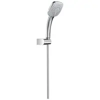 Ideal Standard Idealrain Cube - Set sprchovej hlavice, 3 prúdy, držiaku a hadice 175 cm, chróm B0020AA