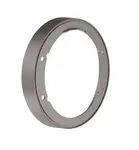 Hansgrohe Príslušenstvo - Predlžovacia rozeta, priemer 150 mm, kefovaný čierny chróm 13597340