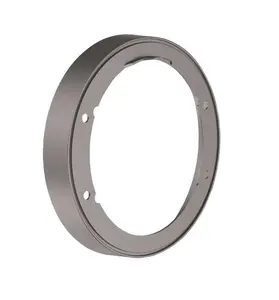 Hansgrohe Príslušenstvo - Predlžovacia rozeta, priemer 150 mm, kefovaný čierny chróm 13597340