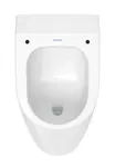 Duravit ME by Starck - Pisoár, zadný prívod vody, Rimless, WonderGliss, biela 281230AC00