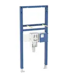 Geberit Duofix - Montážní prvek pro umyvadlo, 112 cm, pro stojánkovou armaturu s funkčním boxem a zápachovou uzávěrkou pod omítku 111.556.00.2