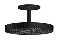 Axor One - Hlavová sprcha 280 s prívodom od stropu, 1 prúd, matná čierna 48493670
