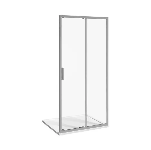 Jika Nion - Sprchové dvere dvojdielne L/P, 120 cm, Jika perla Glass, strieborná/sklo arctic H2422N40026661