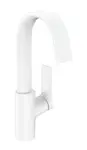 Hansgrohe Vivenis - Umývadlová batéria 210, s výpustom a otočným výtokom, EcoSmart, matná biela 75030700