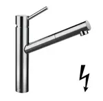 SCHOCK Altos - Dřezová baterie s výsuvnou koncovkou, nerez 529123EDM