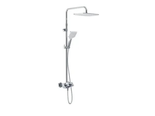 Kludi Cockpit - Sprchový set Explorer s termostatem, 30x22 cm, chrom 8005005-00