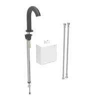 Geberit Piave - Elektronická umyvadlová baterie, bateriové napájení, easy to clean, matná černá 116.164.14.1
