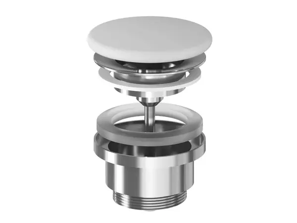 Ravak Flat - Neuzavíratelná výpusť, Smoke Grey X03071