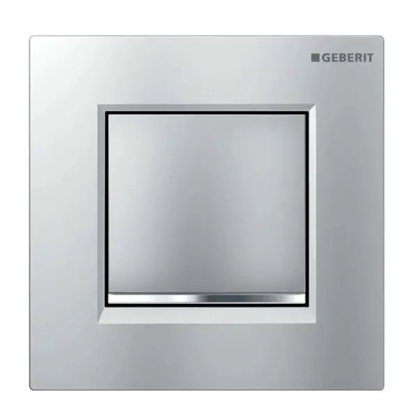 Geberit Splachovacie systémy - Ovládanie splachovania pisoára, easy to clean, matný chróm 116.017.JQ.1