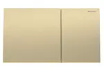 Geberit Sigma70 - Ovládanie splachovania, easy to clean, kefovaná mosadz 115.622.QF.1