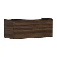 Hansgrohe Xelu Q - Umývadlová skrinka, 50x118x55 cm, 1 zásuvka, tmavý orech/matná biela 54065700