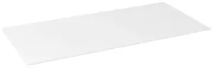 Sapho Príslušenstvo - Doska pod umývadlo 68x44 cm, matná biela DTR68-0101