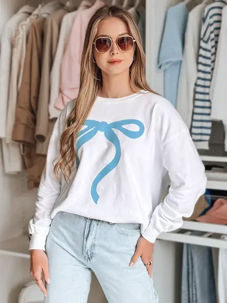 Dámská oversize mikina SOFTTIE bílá