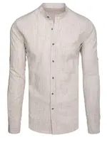 Koszula męska brązowa Dstreet