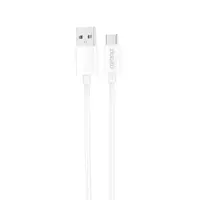 Dudao L4ST kabel USB - USB-C, 2A, 1m, bílý