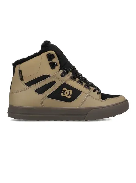 Dc shoes pánské boty Pure High Top WC WNT Tan / Black | Černá | Velikost 9,5 US
