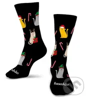 Ponožky Mačacie vianoce S (Veľkosť S (35 - 38))