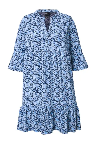 Ulla Popken Šaty  modrá / námornícka modrá / pastelovo modrá