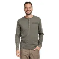 Bushman Pánské tričko Baffin, zelené XXXL