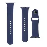 Set silikonových řemínků FIXED Silicone Strap pro Apple Watch 42 mm/44 mm, modrá