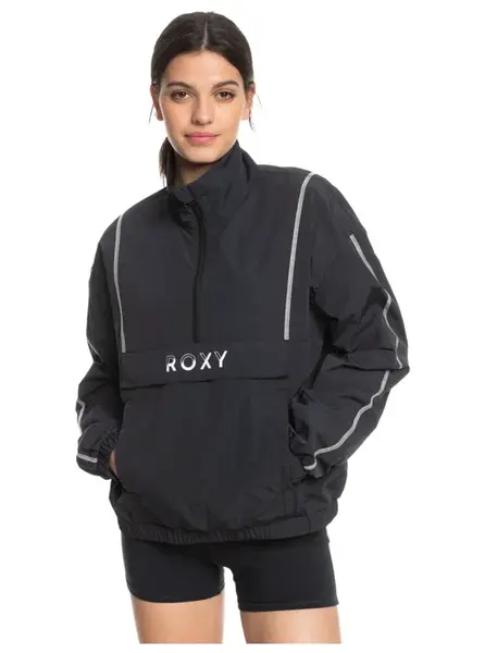 Roxy dámská bunda Bold Moves Wind Anthracite | Černá | Velikost M