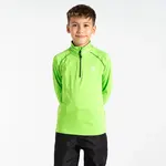 Dětské funkční tričko dare2b consist ii neonově zelená 158