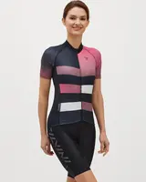 Dámský cyklo dres silvini mazzana černá/růžová xl