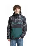 Pánská street bunda meatfly garen camo petrolejová l