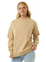 Rip curl dámská mikina Premium Surf Crew Taupe | Šedá | Velikost XS